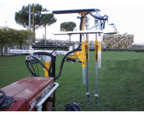 Agregat pentru tăierea viţei de vie în verde