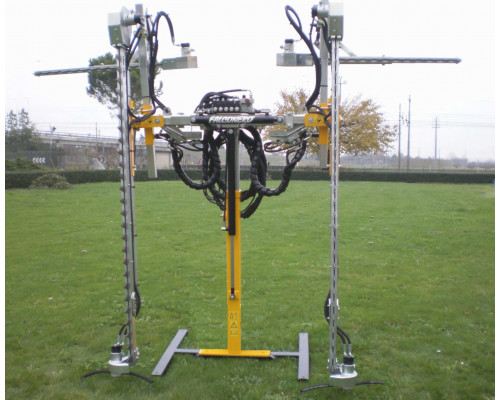 Agregat pentru tăierea viţei de vie în verde