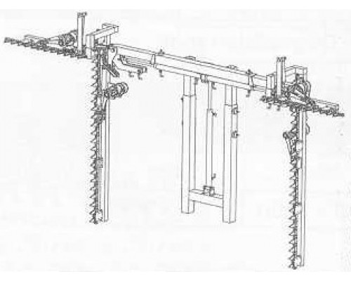 Agregat pentru tăierea viţei de vie în verde