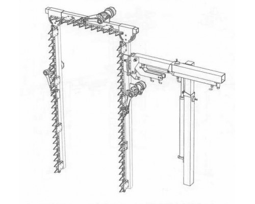 Agregat pentru tăierea viţei de vie în verde