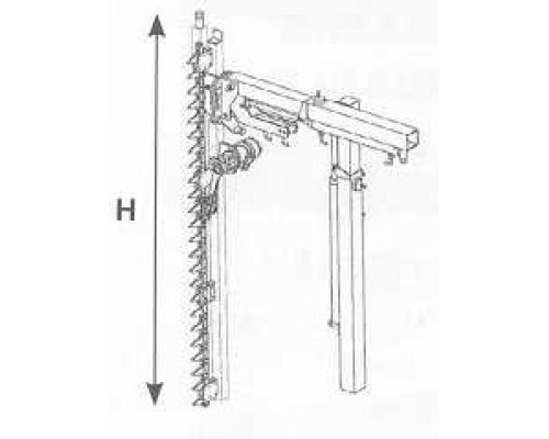 Agregat pentru tăierea viţei de vie în verde